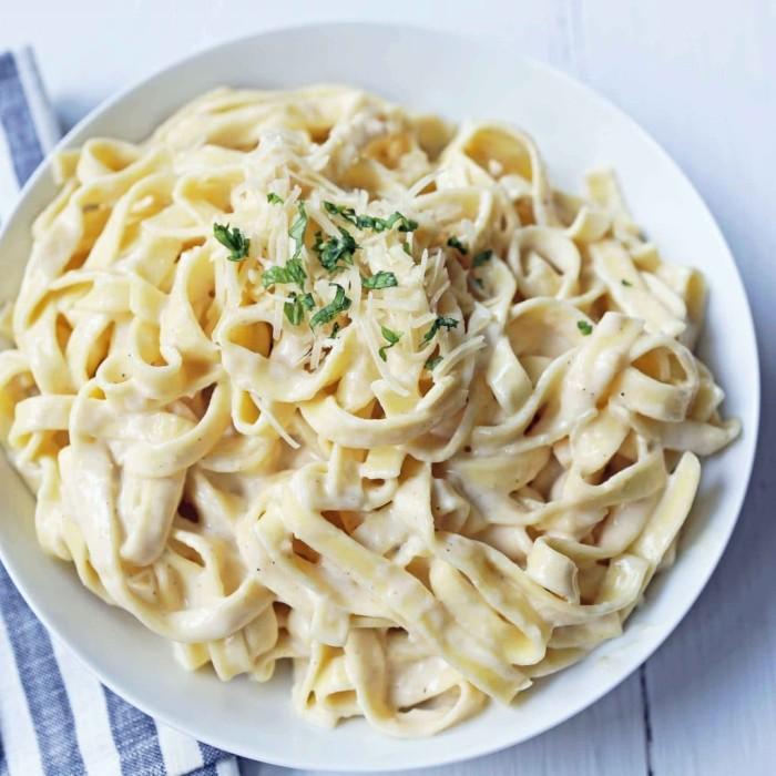 Fettuccine Alfredo recipe
