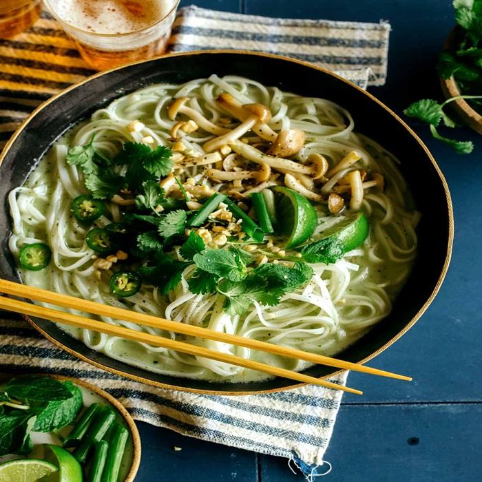 Thai curry noodle soup recipe