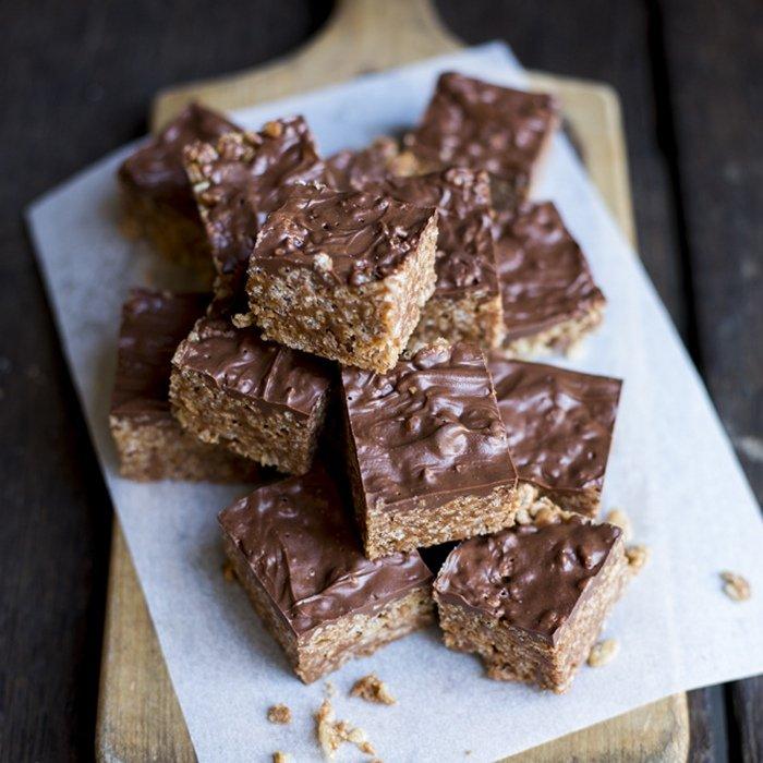 Chocolate Caramel Crispy recipe