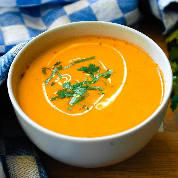 Thai pumpkin soup recipe