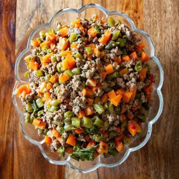 Picadillo de Vainicas (Green Beans Picadillo) recipe
