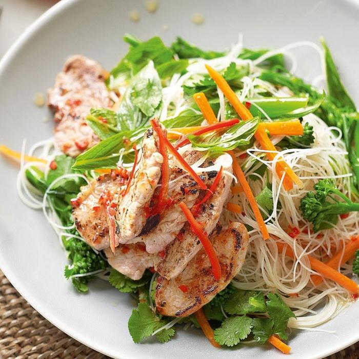 Thai rice noodle salad recipe