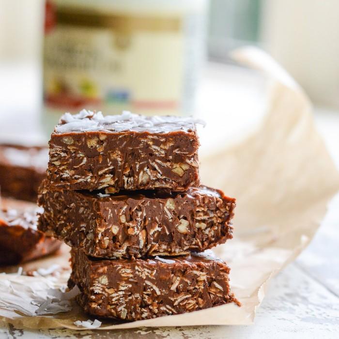 Chocolate Coconut Squares recipe