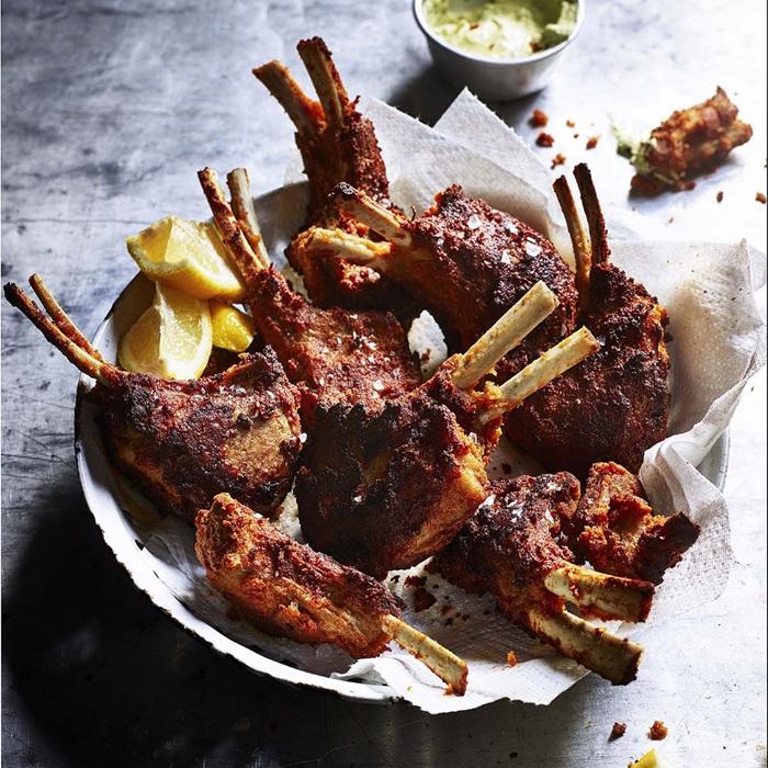 Chilli ginger lamb chops recipe
