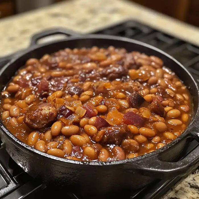 Molasses Baked Beans recipe