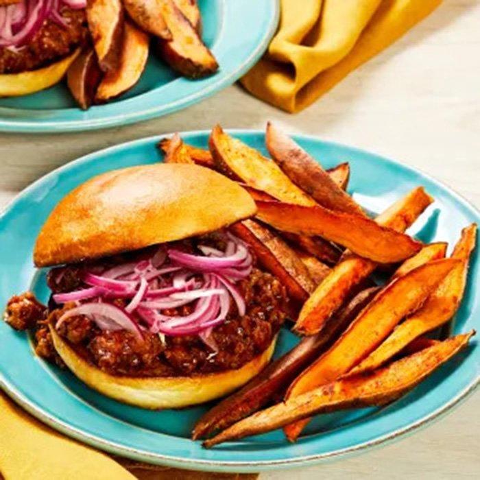 BBQ Pork Sloppy Joes recipe
