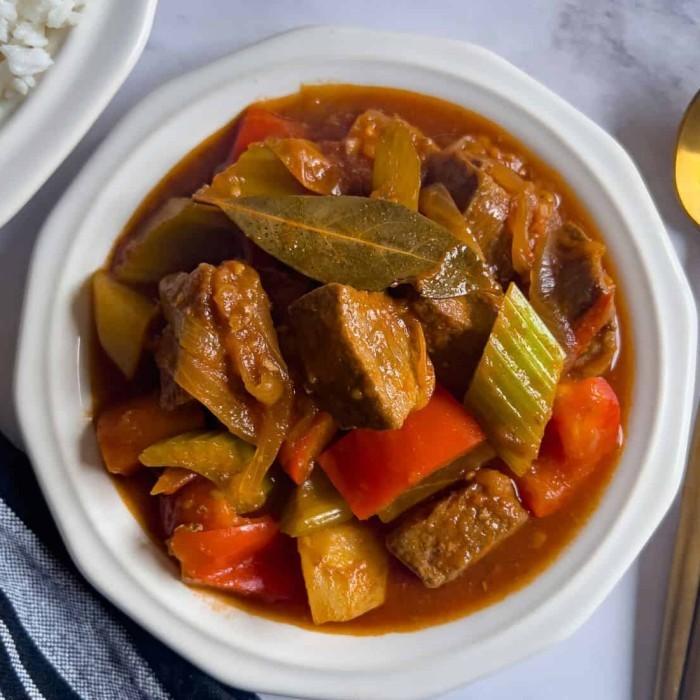 Beef Mechado recipe