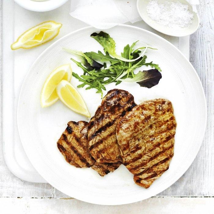 Portuguese barbecued pork (Febras assadas) recipe