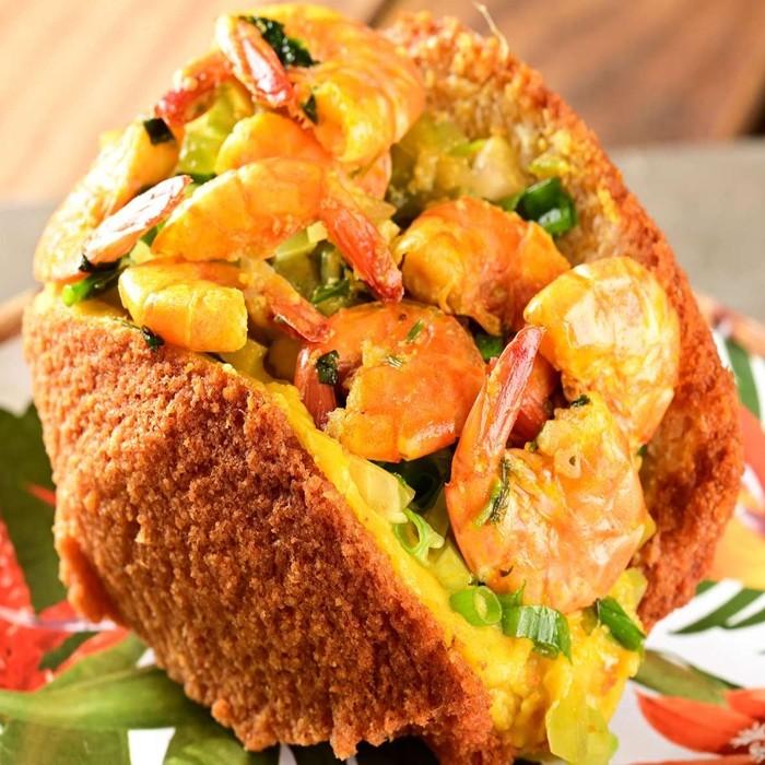 Acaraje black-eyed pea fritters with shrimp filling recipe