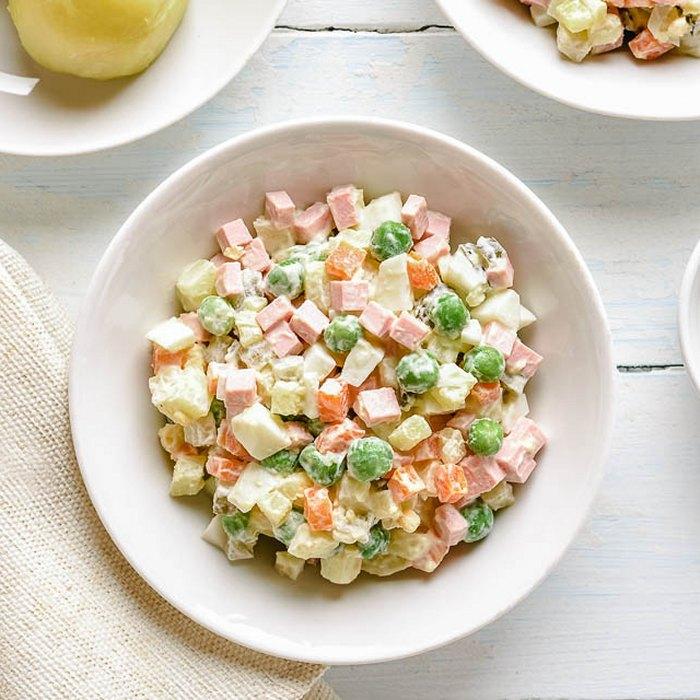 Potato Salad (Olivier Salad) recipe