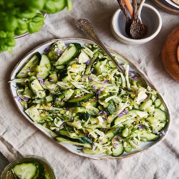 Cucumber & fennel salad recipe