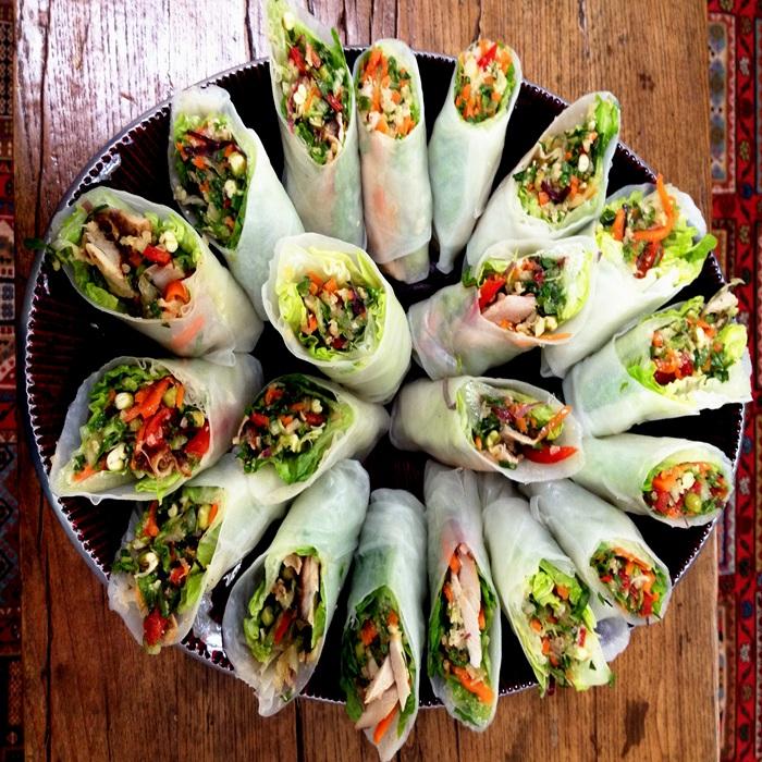 Vietnamese veg parcels recipe