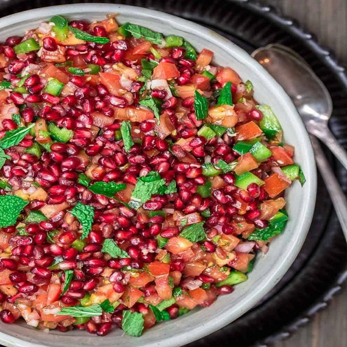 Pomegranate salad recipe