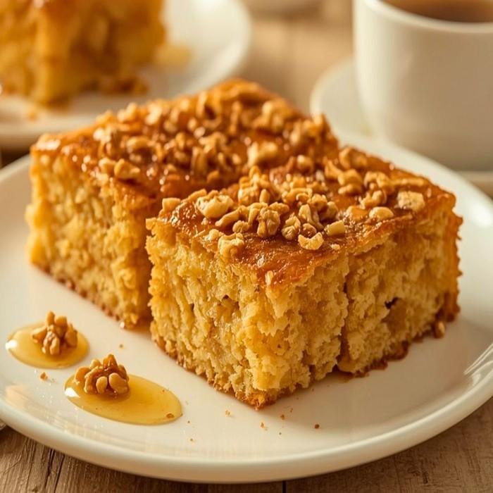 Shendetlie Honey and Nut Cake recipe