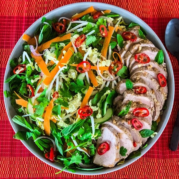 Vietnamese pork salad recipe