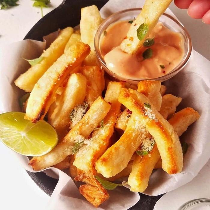 Baked Yuca Fries recipe