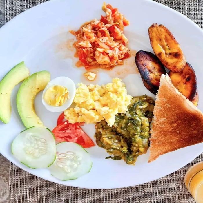 Antiguan Breakfast (Chop Up and ‘Saltfish’) recipe