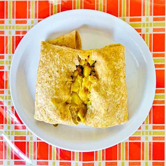 Chicken and Potato Roti recipe
