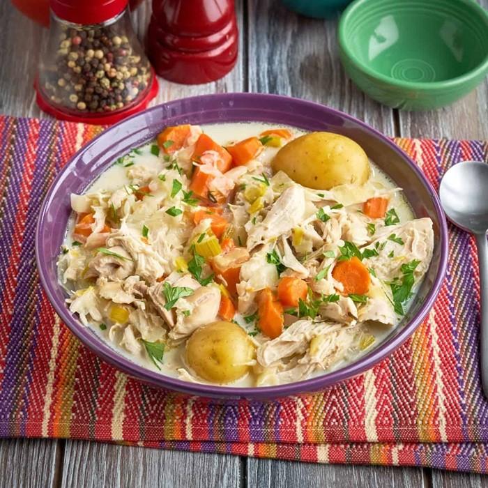 Belgian Waterzooi Chicken recipe