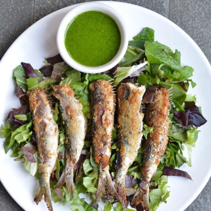 Fresh sardines recipe