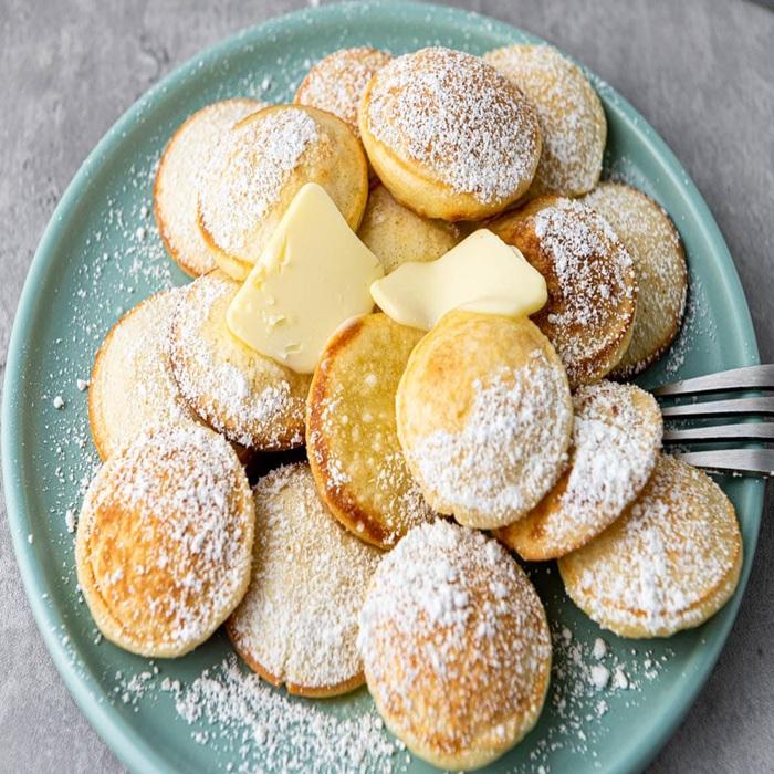 Dutch poffertjes (mini pancakes) recipe