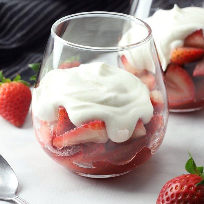 Strawberries Romanoff recipe