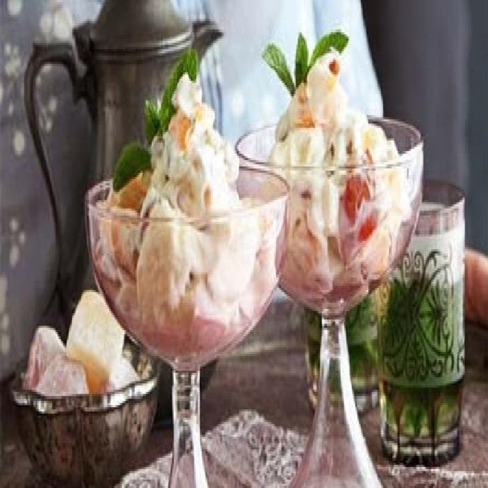 Apricot & Turkish delight mess recipe