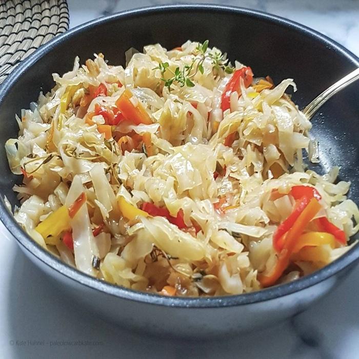 Jamaican Steamed Cabbage recipe