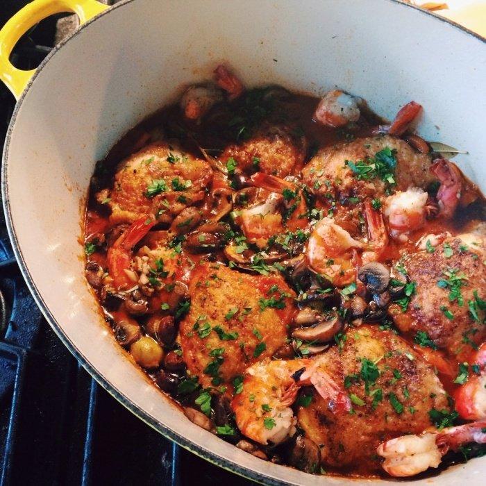 Chicken Marengo recipe