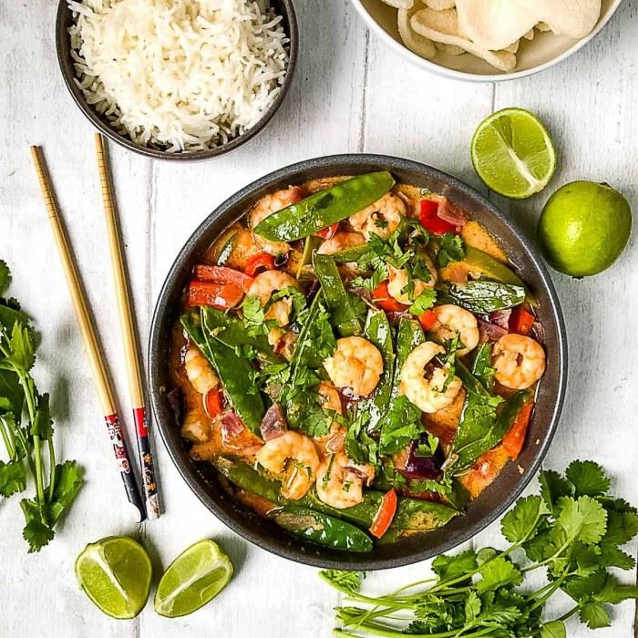 Thai prawn curry recipe