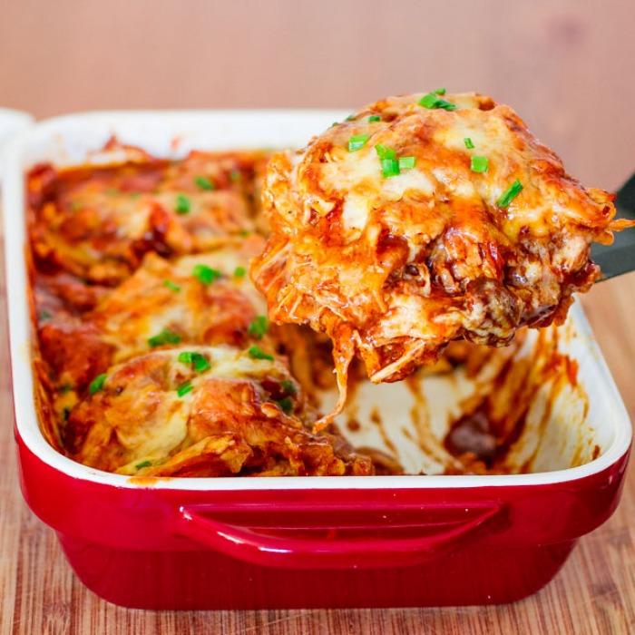 Chicken Enchilada Casserole recipe
