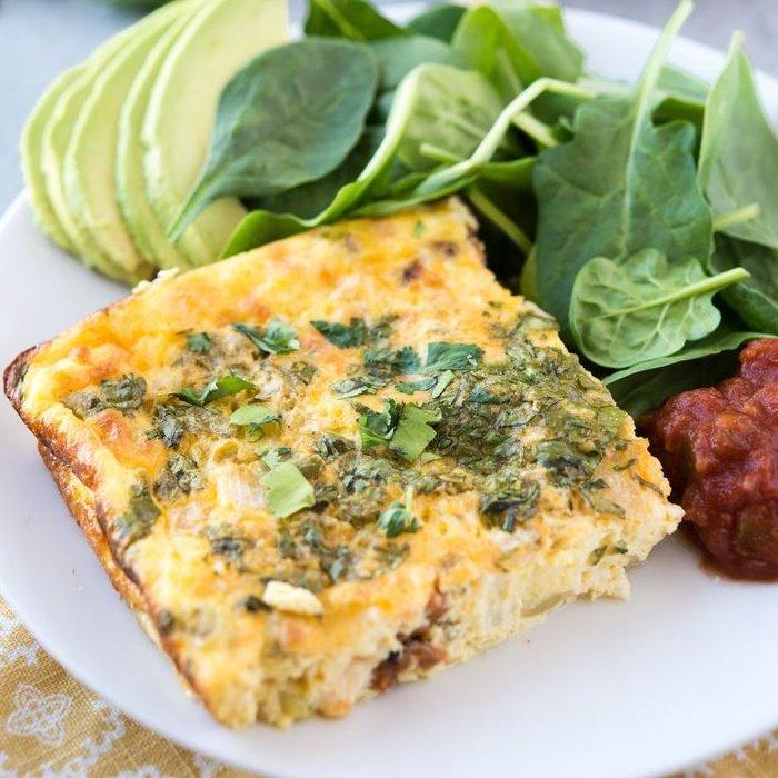 Provençal Omelette Cake recipe