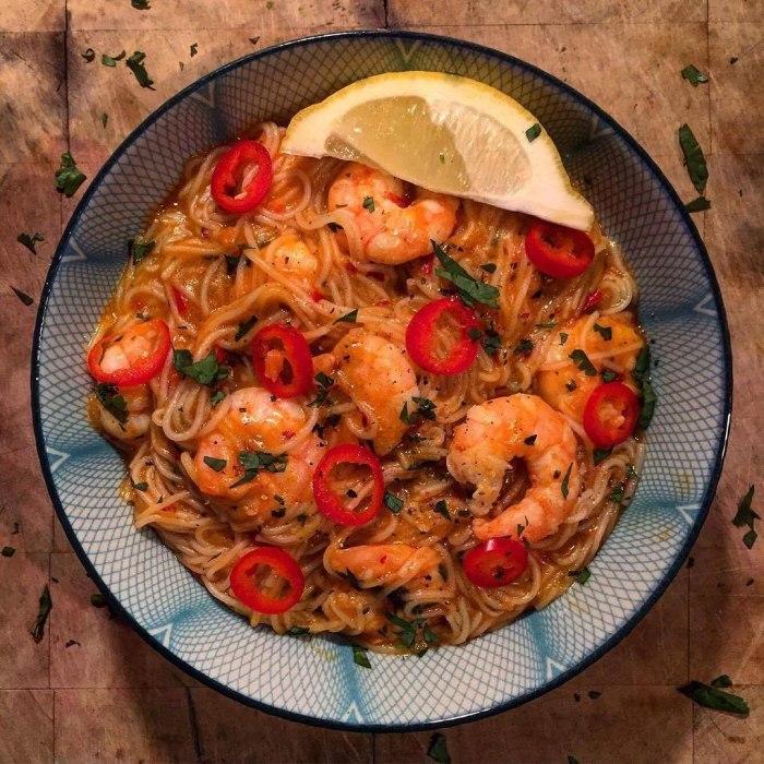 Laksa King Prawn Noodles recipe