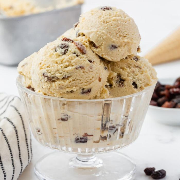 No-Churn Rum Raisin Ice Cream recipe