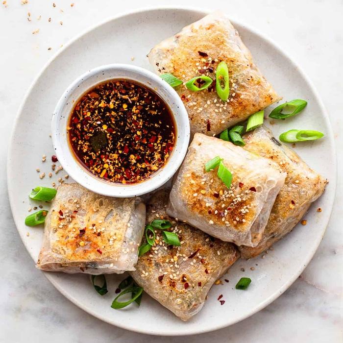 Rice paper dumplings recipe