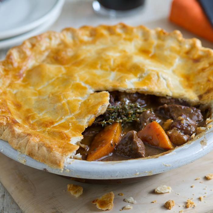 Beef and Mustard Pie recipe