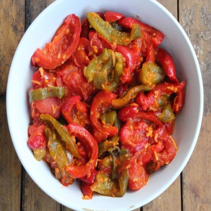 Algerian Flafla (Bell Pepper Salad) recipe