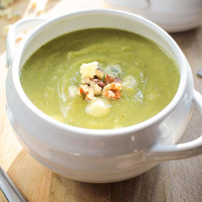 Broccoli & Stilton soup recipe