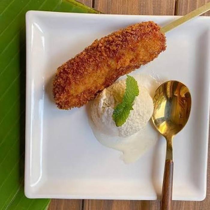 Fried cocoy banana recipe