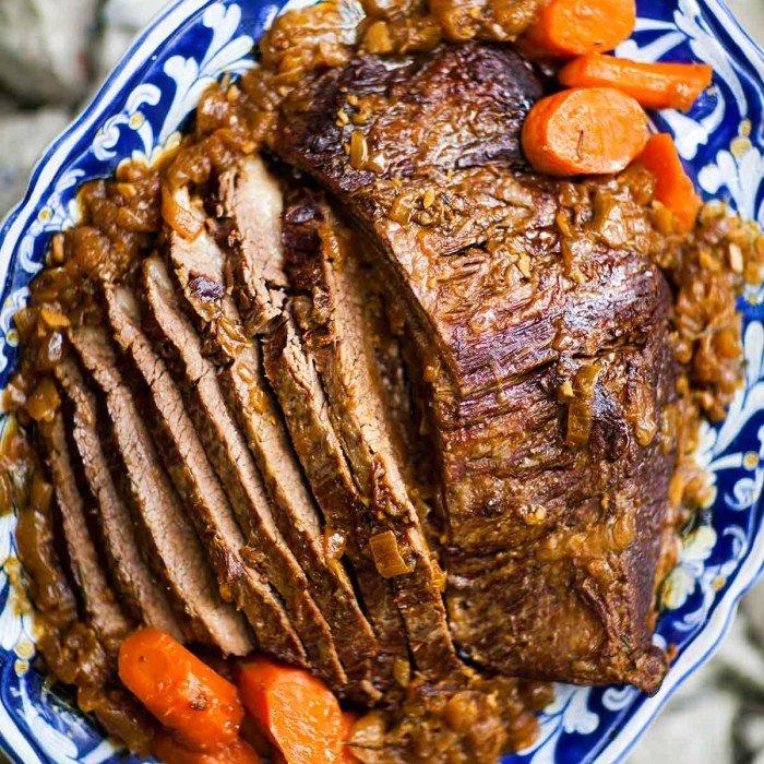 Beef Brisket Pot Roast recipe