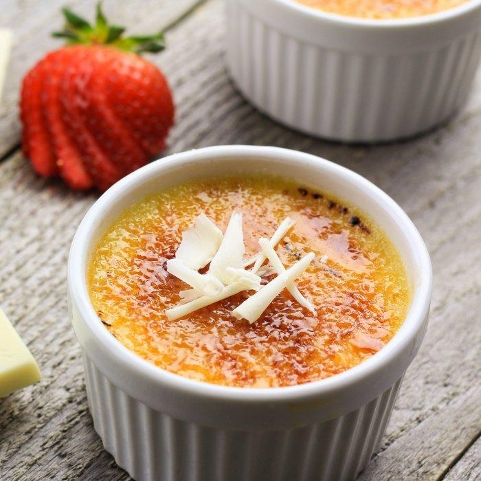 White chocolate creme brulee recipe