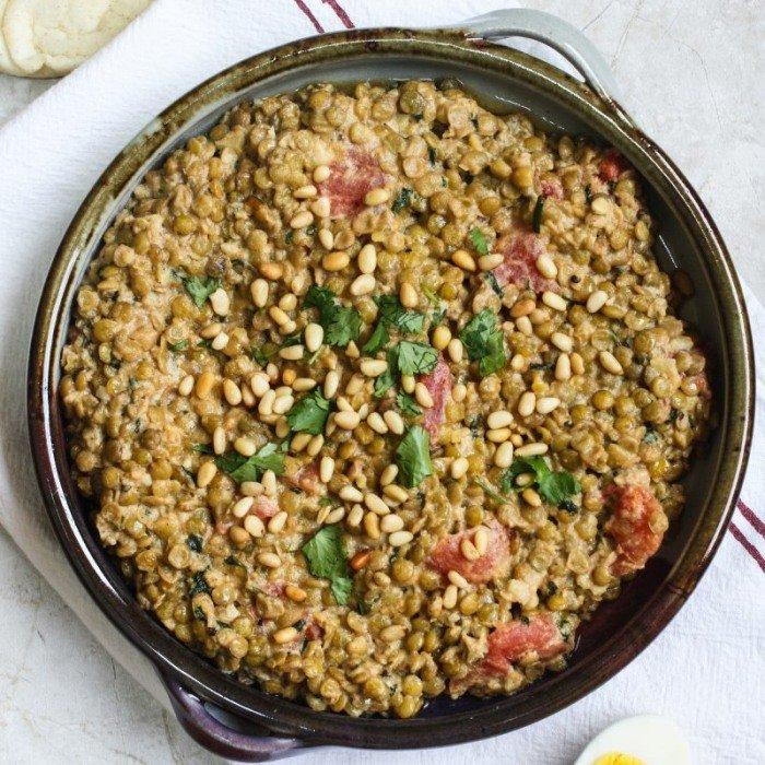 Tahini Lentils recipe