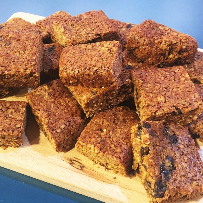 Christmas Pudding Flapjack recipe