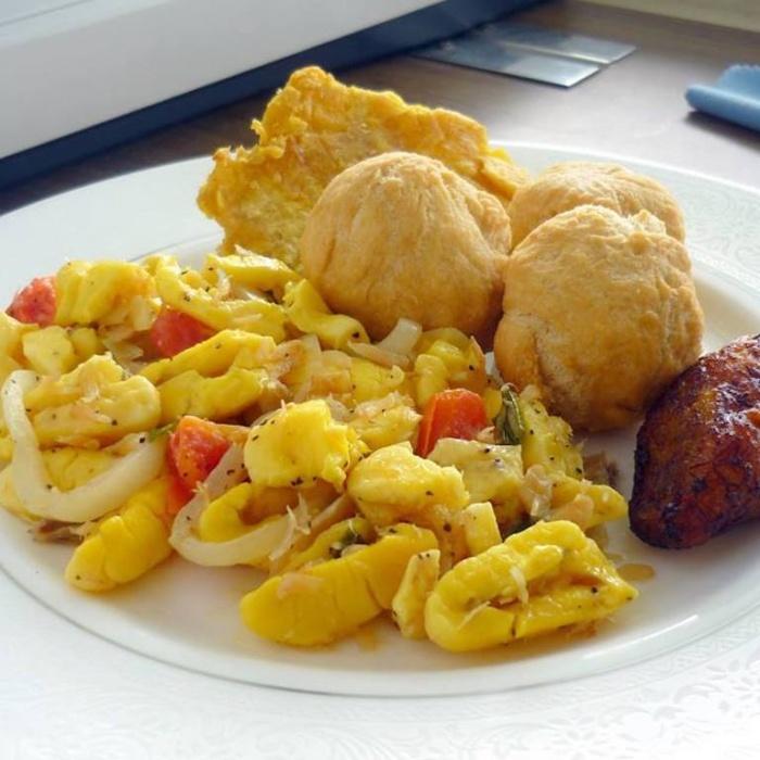 Saltfish and Ackee recipe