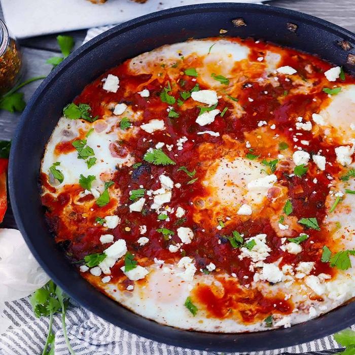 Shakshuka Feta Cheese recipe