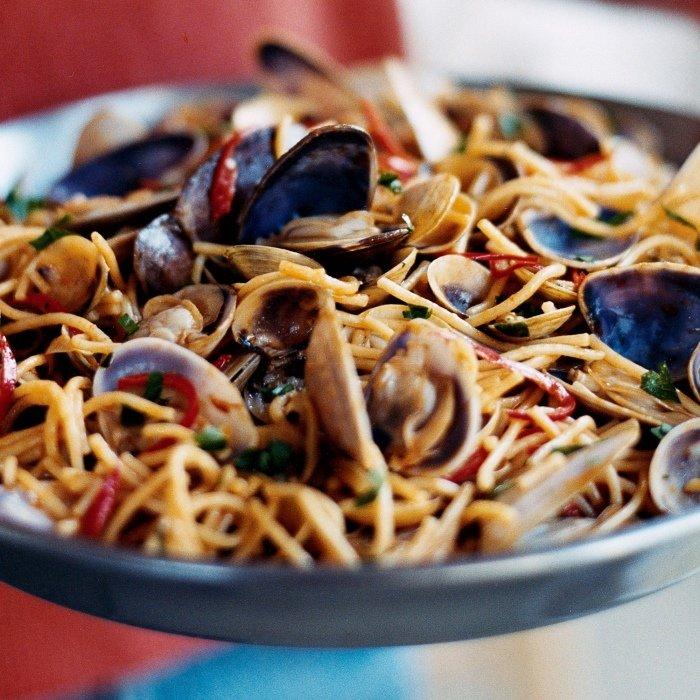Seafood fideuà recipe