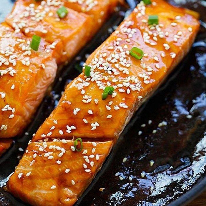 Honey Teriyaki Salmon recipe
