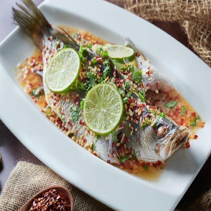 Thai-style steamed fish recipe