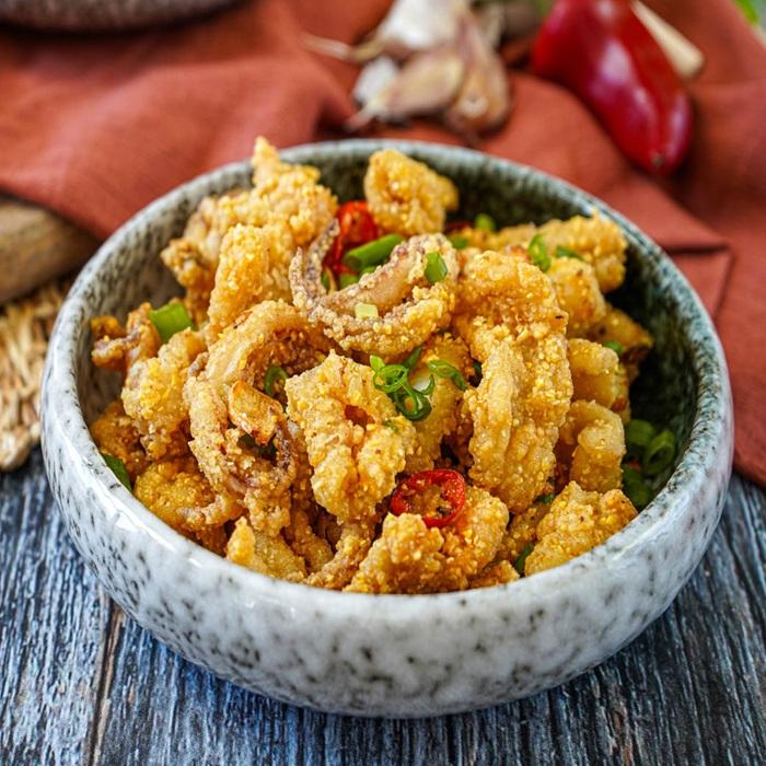 Salt & pepper squid recipe