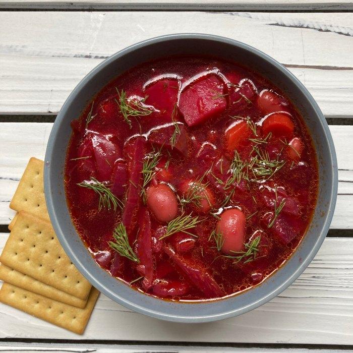 Beetroot Soup (Borscht) recipe